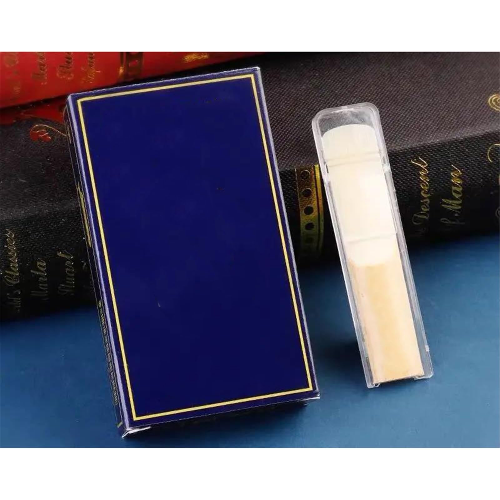 Profesjonalny Akcesoria do saksofonu Eb Baritone Sax Reed Box 6 Sztuk O Wytrzymałości 2,0 2,5 3,0(2.0)