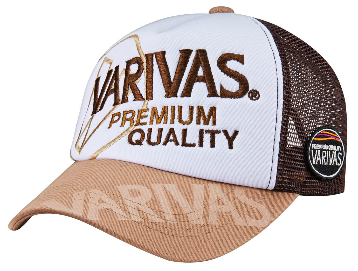 Amazon | バリバス(VARIVAS) ハーフメッシュキャップ VAC-71 サンド