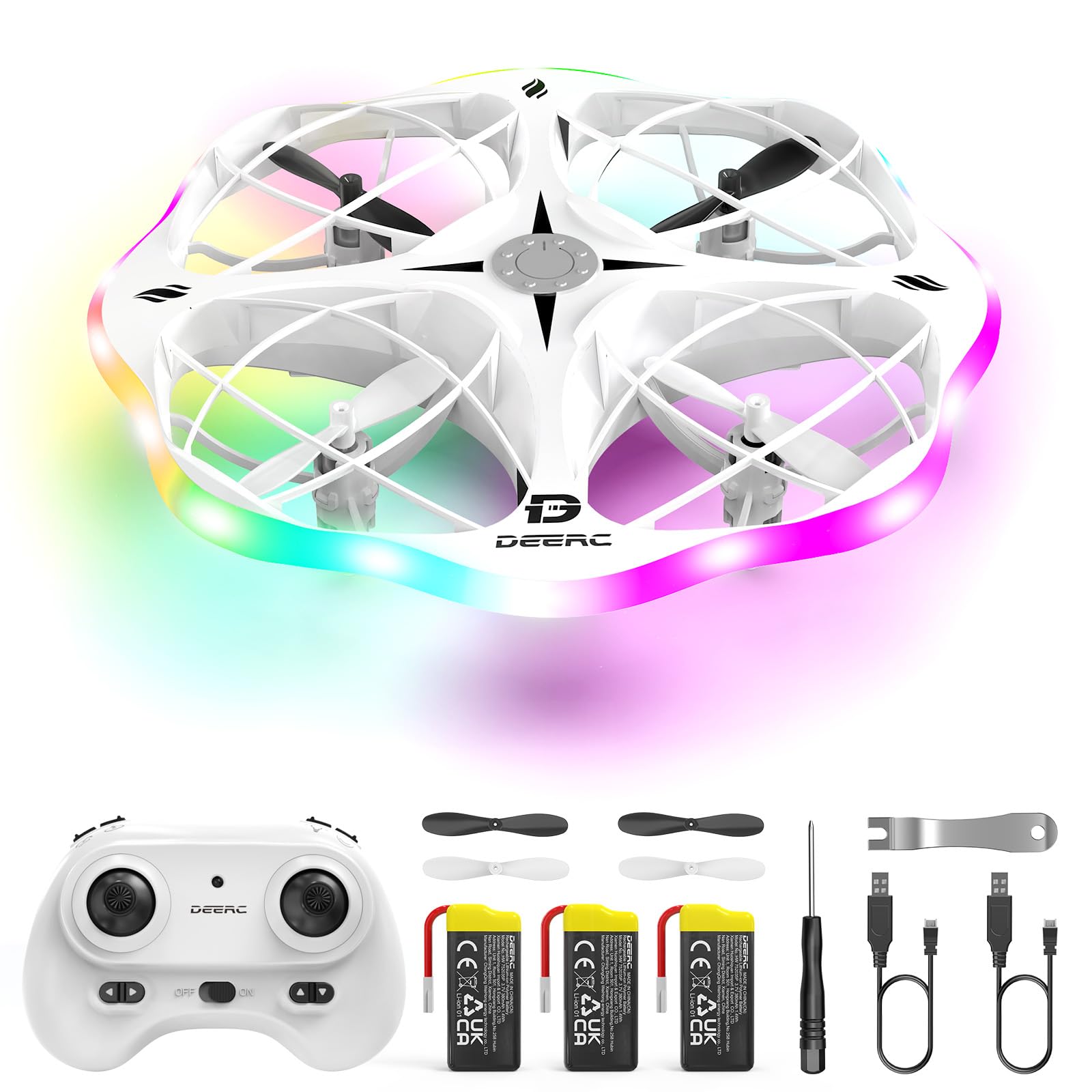 Drone DEERC D23 - pour enfants adultes débutants avec caméra WiFi HD F Drone DEERC D23 - pour enfants adultes débutants avec caméra WiFi HD F