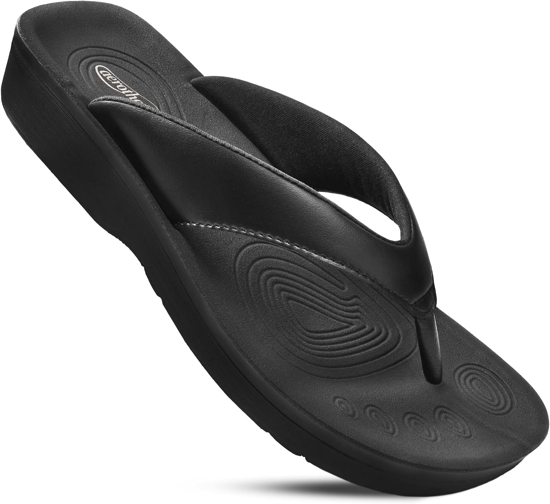 - Flip Flops for Women with Arch Support Plantar Fasciitis Orthopedic Cushioned Footbed Comfortable Non-Slip Sole with Padded Straps Dressy Casual Recovery Women Sandals