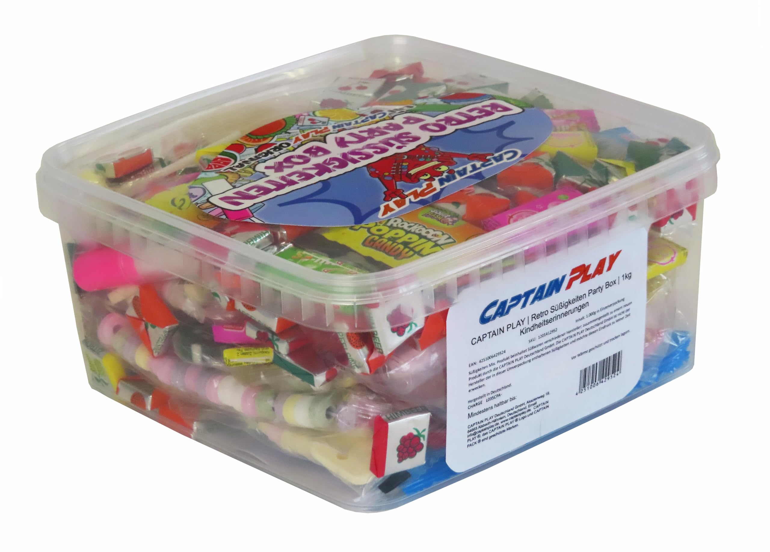 Boîte Spéciale avec Bonbon Rétro et Confiserie Classique - Idéales pour Bonbon Halloween et Fêtes d'Anniversaire 1kg