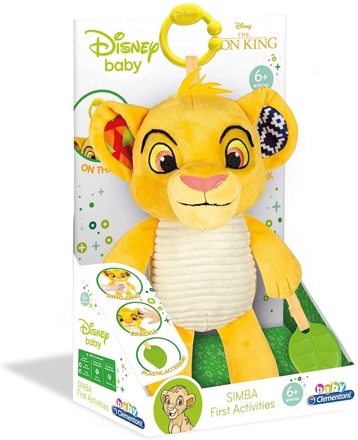Clementoni 17296 Disney Lion King Activity Plush