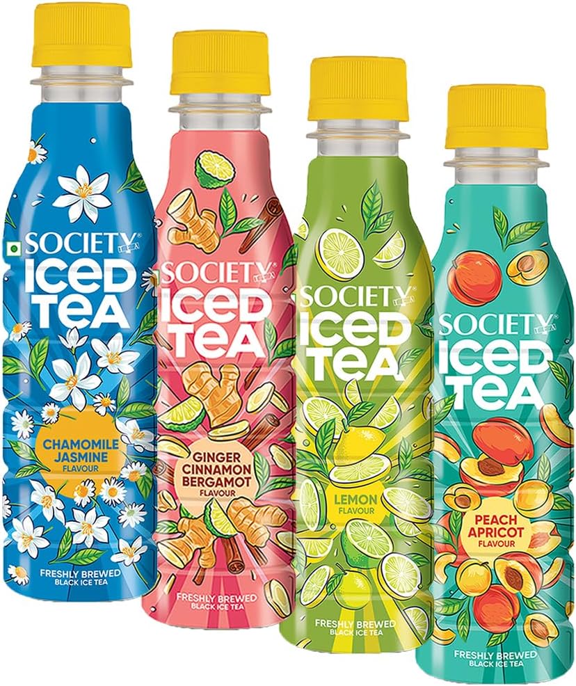 Iced Tea | Assorted 250ml | Pack of 4 | Freshly Brewed