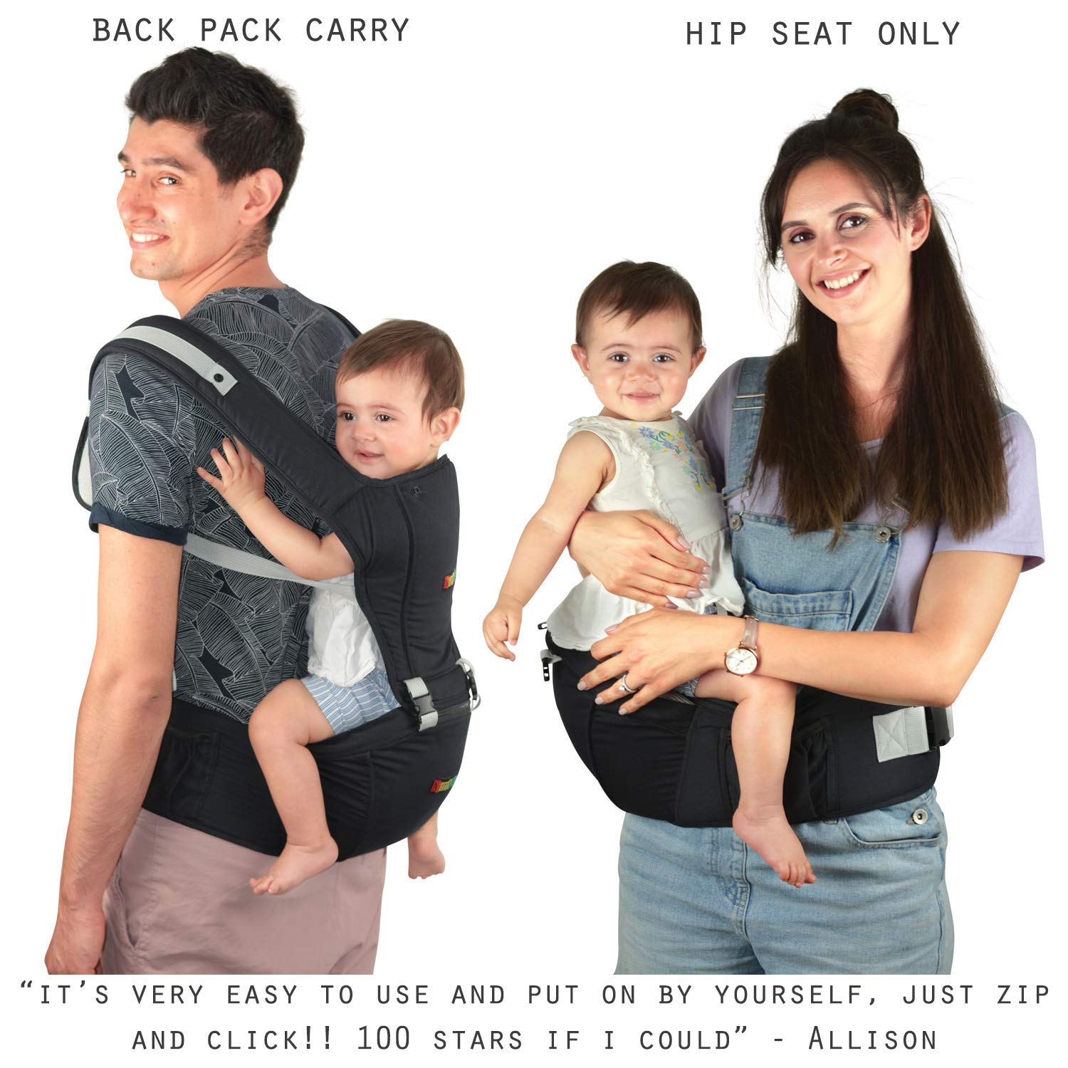 Baby Carrier Slings - Premium Cotton Original Baby Wrap Multiple