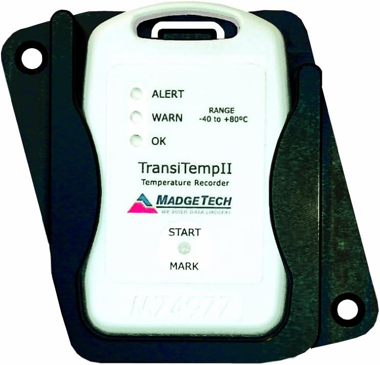 MadgeTech WM-300 Wall-Mounting Station for use with the Cryo-Temp, TransiTempII, and TransiTempII-RH Data Loggers