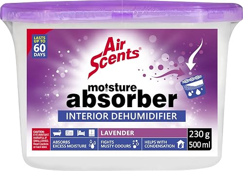 Lavender Moisture Absorber Interior Dehumidifier 500 ml