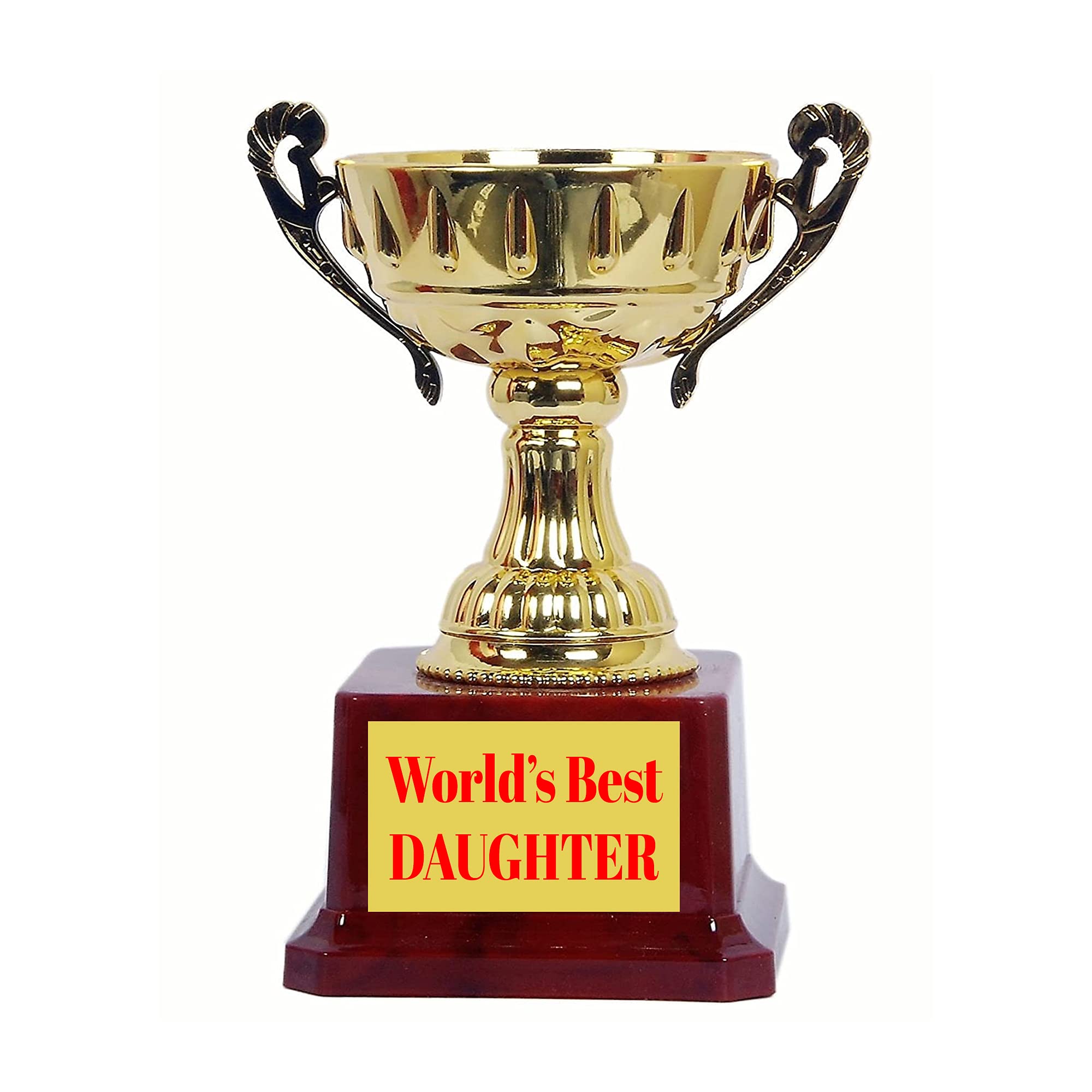 JUZ4U Open Cup Worlds Best Daughter Trophy (B096QZV2X1) Amazon Price History, Amazon Price Tracker