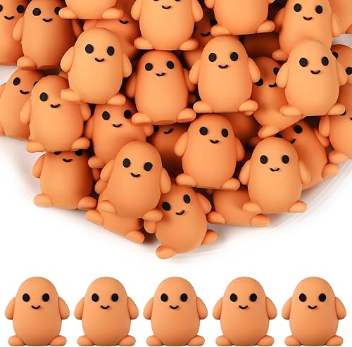 Vista 31 de Gejoy - 25 piezas de minijuguetes de goma con forma de rana, decoraciones de minirranas; regalos positivos y motivacionales para cumpleaños