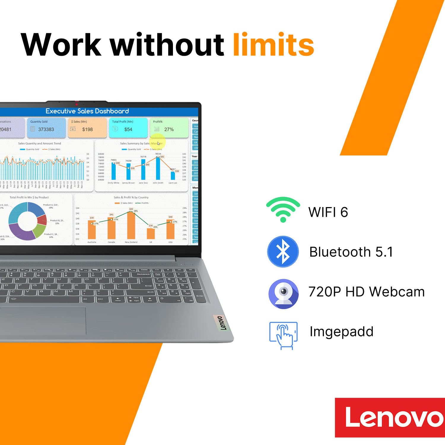 Amazon.com: Lenovo IdeaPad Slim 3i • 15.6
