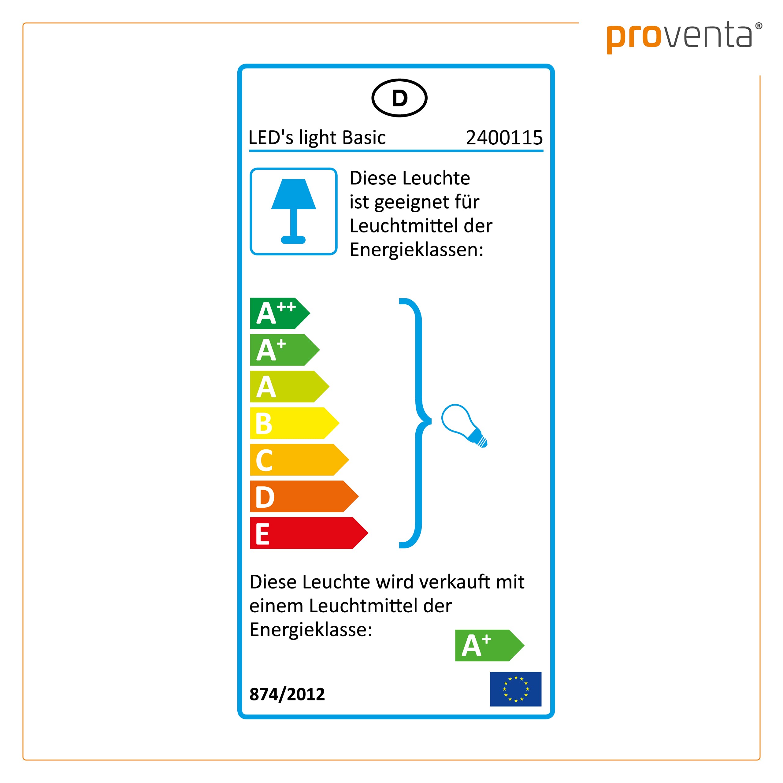 proventa® EasyBudget LED-Feuchtraumleuchte 150cm 48W 2x Röhre neutralweiss - Sparset 4x