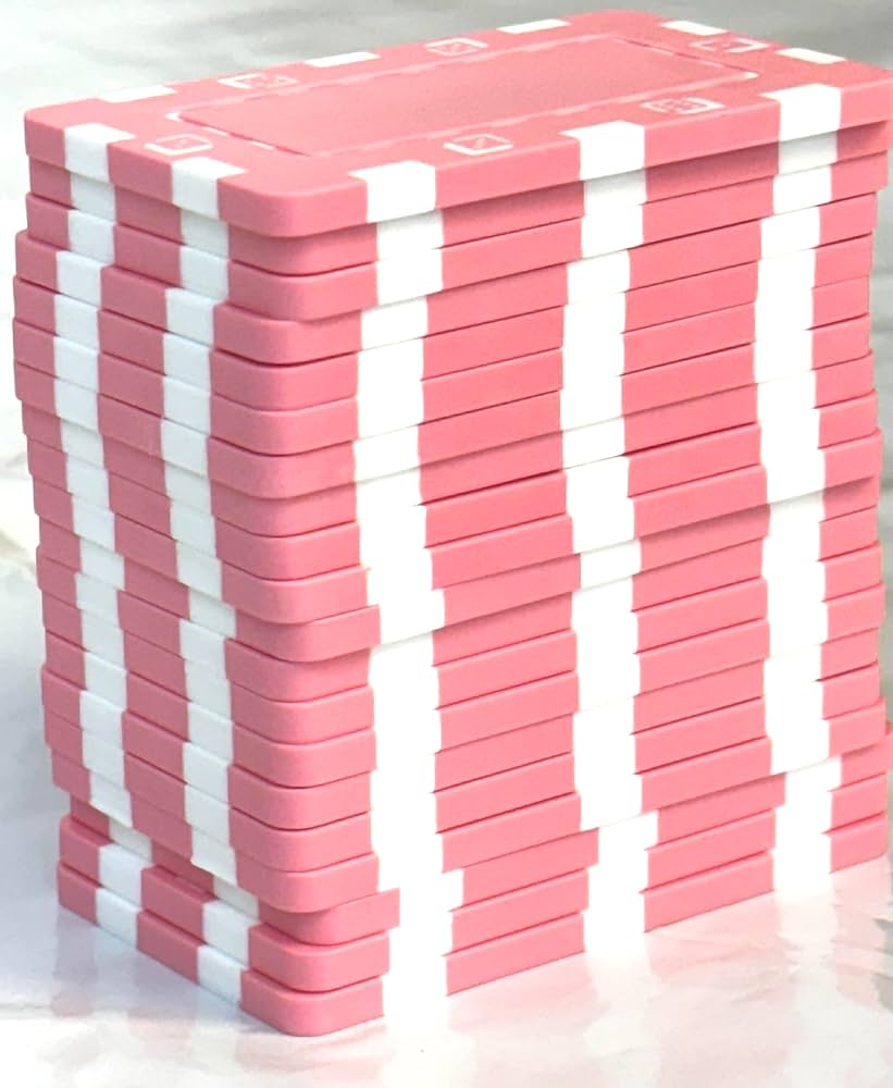 Amazon | 四角カジノチップ数字無し [ばら売り20枚単位] ポーカー