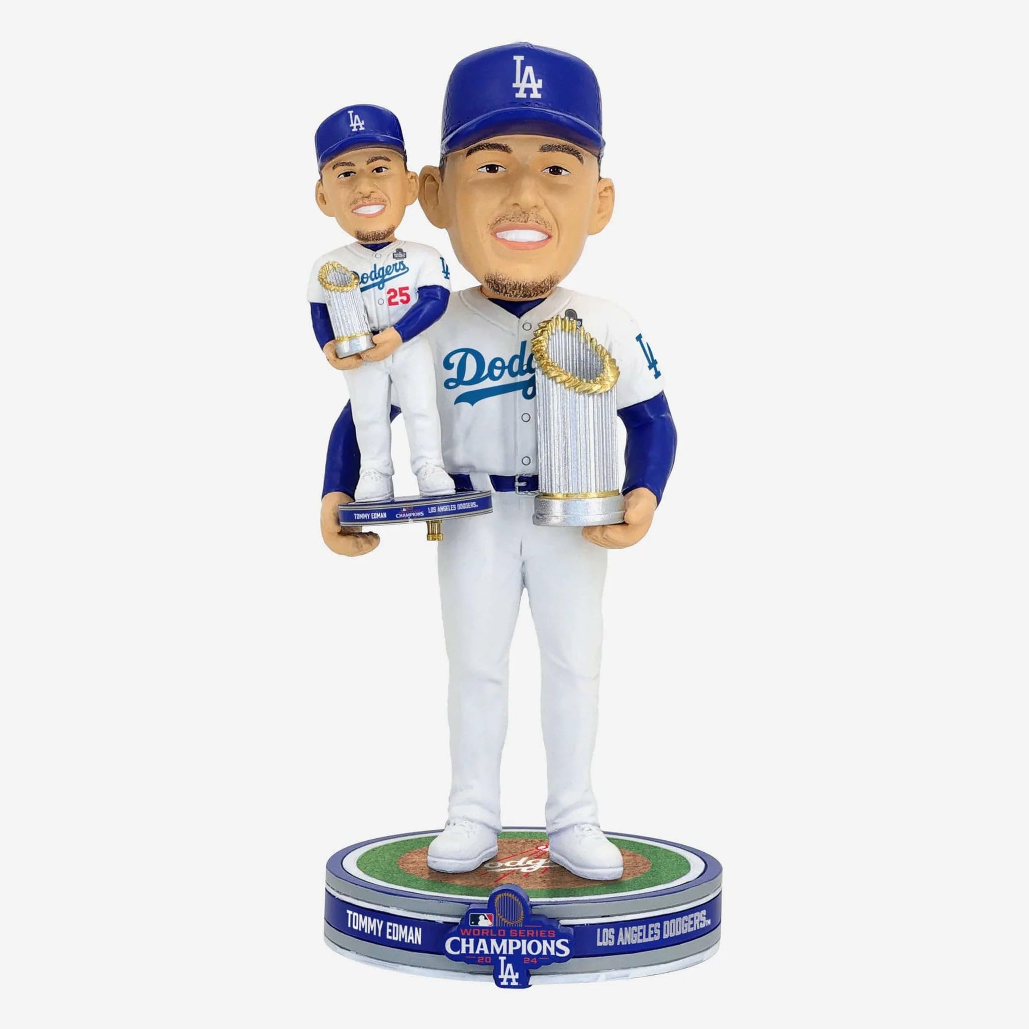 Tommy Edman Los Angeles Dodgers 2024 World Series Bobble Dubblz