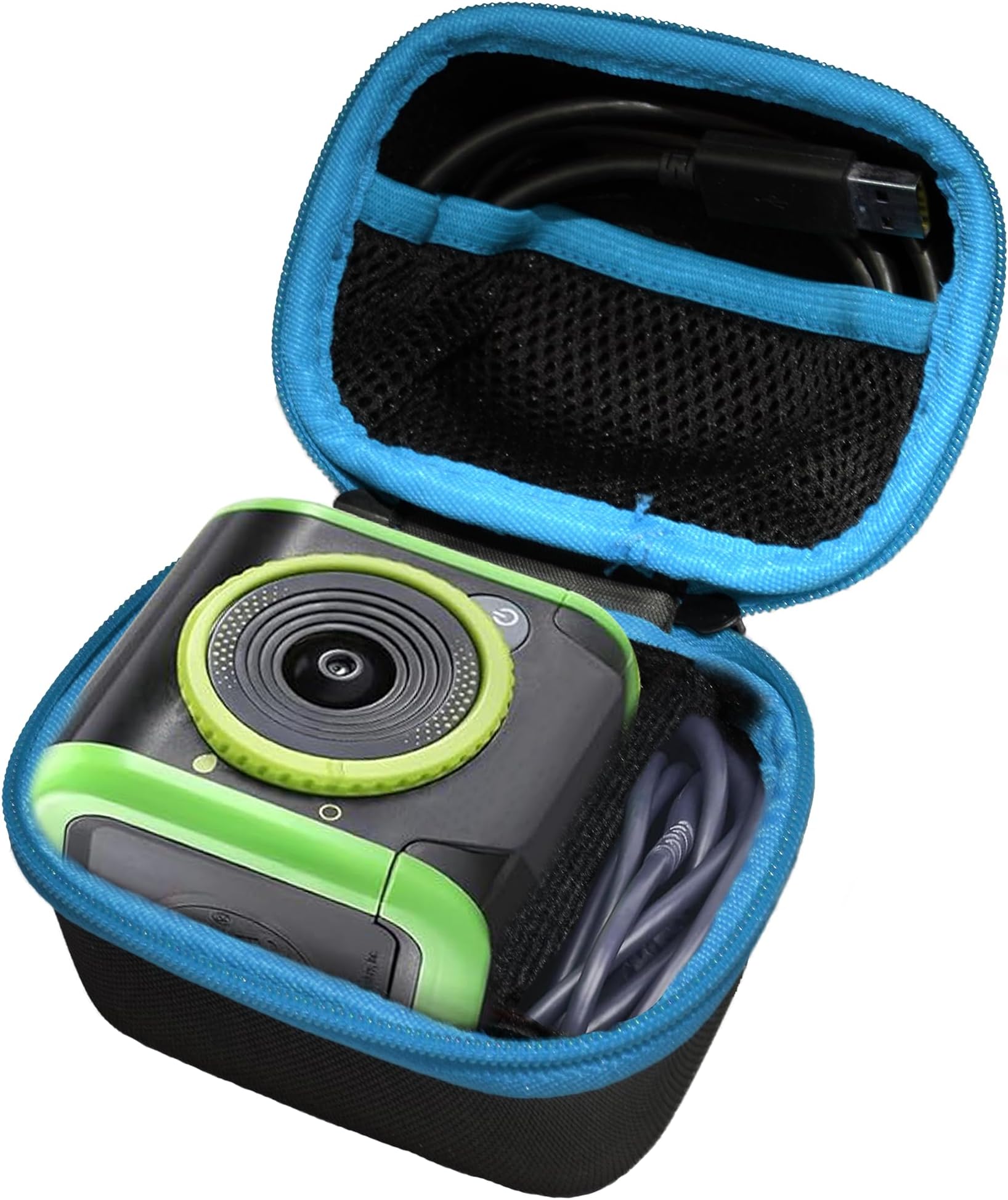 Flurose Hard Carrying Case Compatible with LeapFrog LeapMove Active Learning Video Game System, Protective EVA Storage Travel Case with Organized Compartments for Console & Accessories (Case Only)