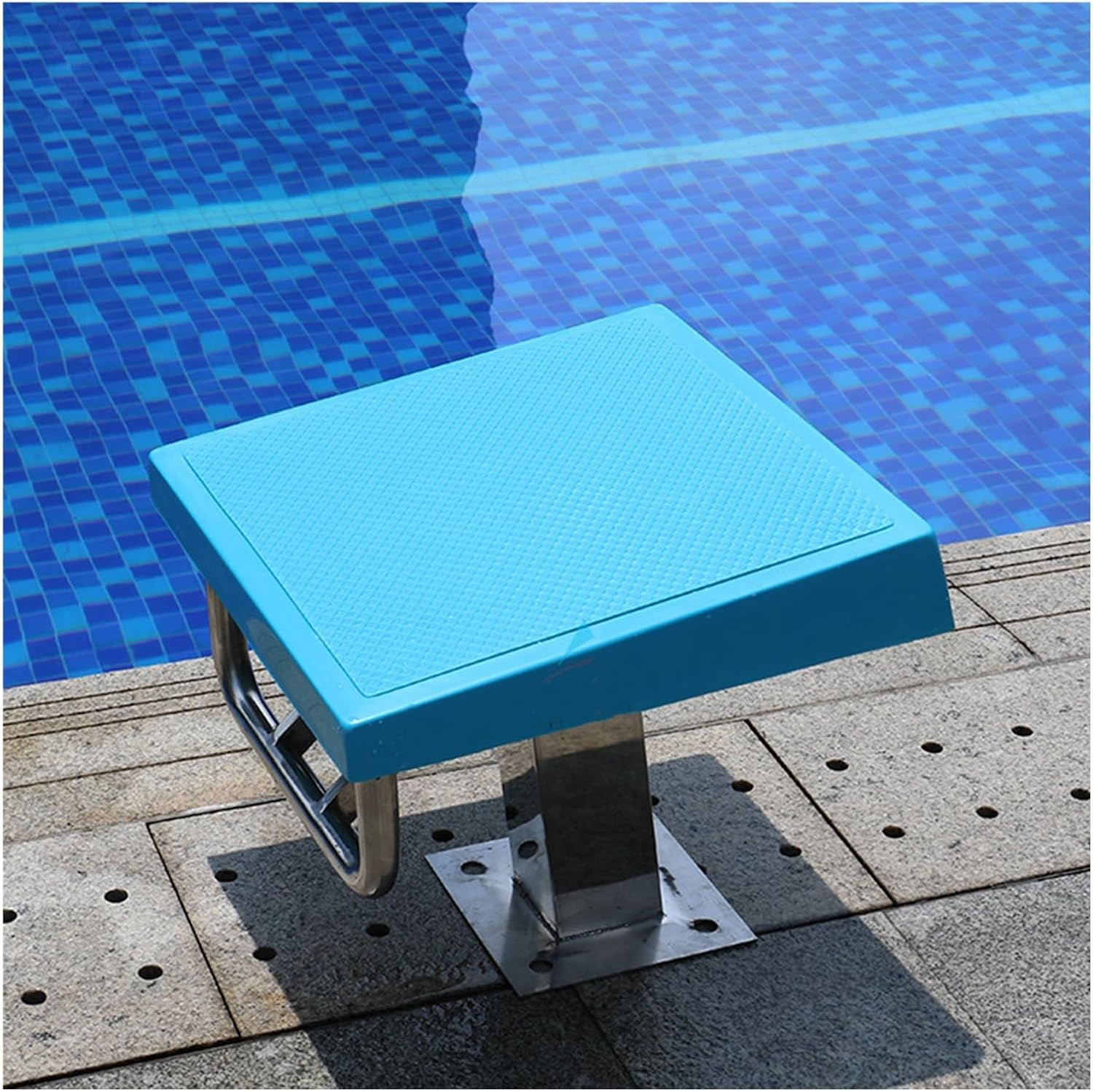Competition Diving Platform, 100kg Max Load, Indoor/Outdoor Jump Board with Durable Stainless Steel Base for Pools & Stadiums, Professional Standard for Athletes