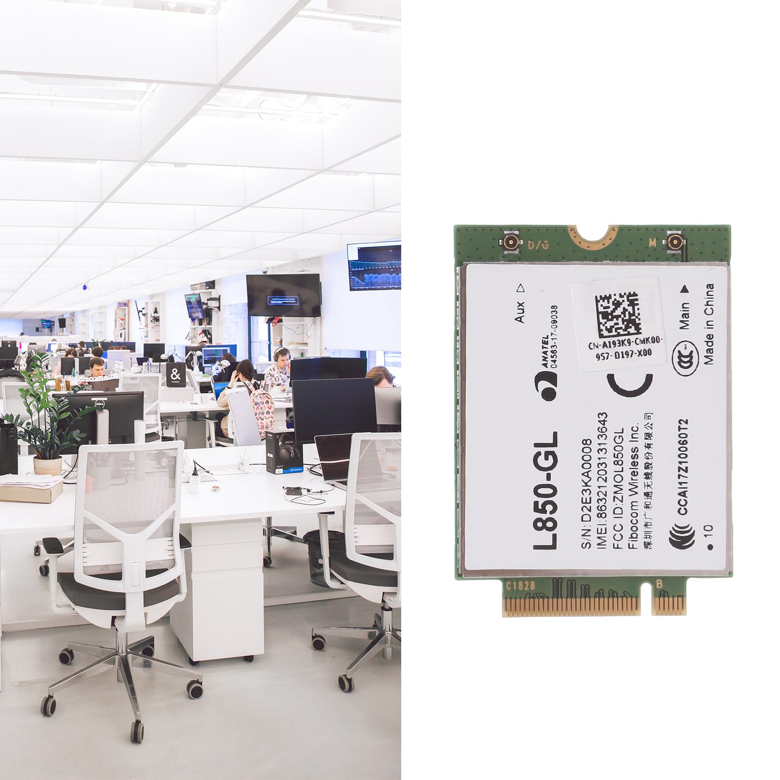 Carte fibocom thinkpad 4g L850-GL - Accessoires informatique