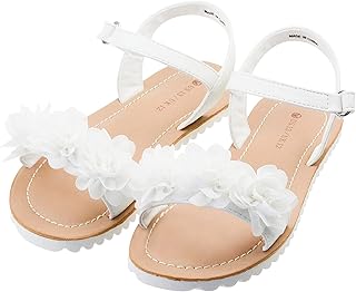 girls white sandals size 13