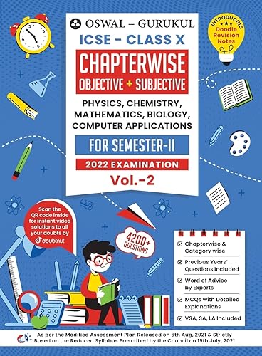 Oswal-Gurukul Icse Chapterwise Objective &amp; Su