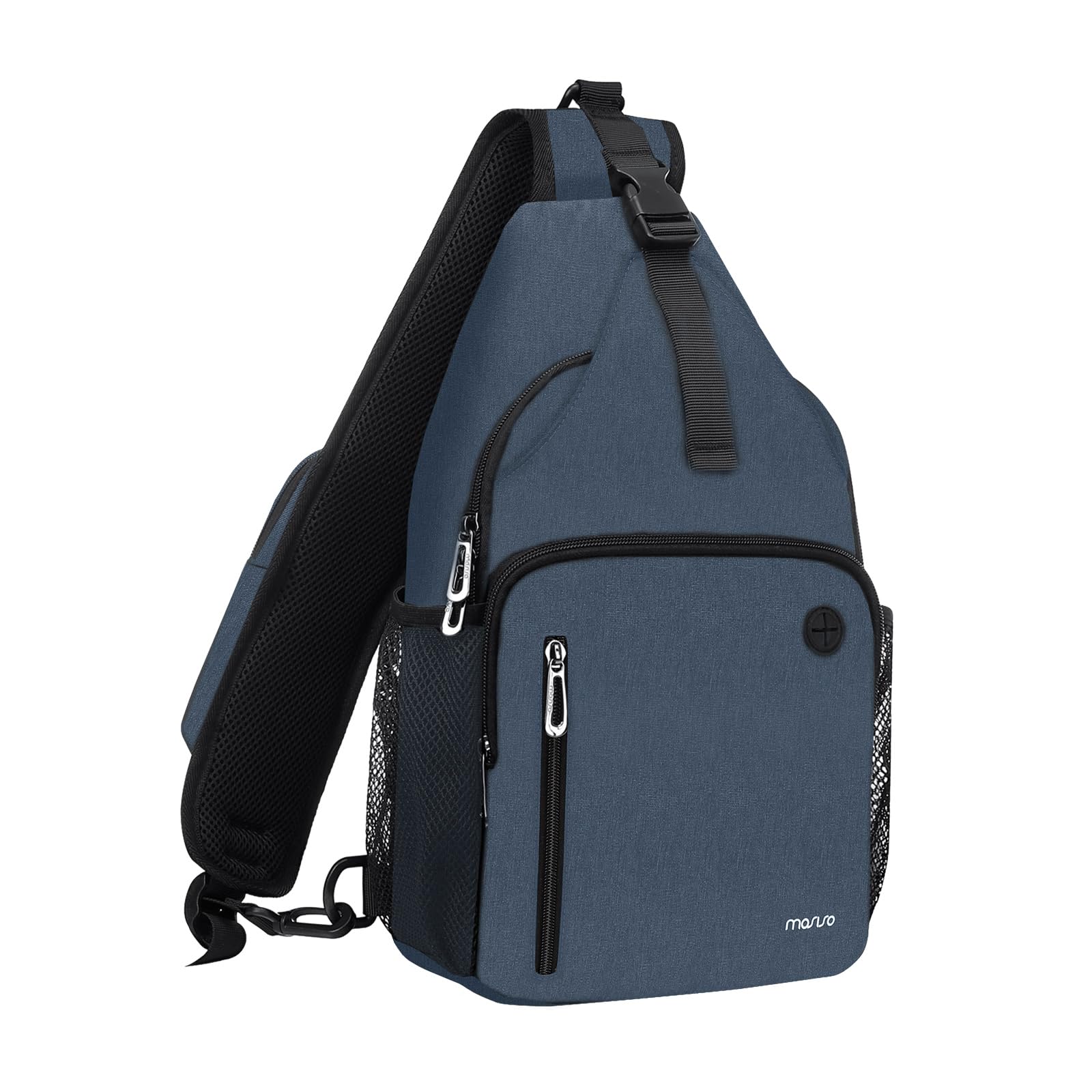MOSISO Sling Backpack Bag, Crossbody Shoulder Backpack, Haze Blue — image 1