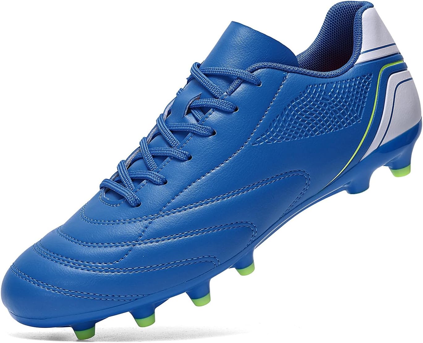 HaloTeam Soccer Shoes Mens Cleats Outdoor Professional Training Turf Football Boots Breathable Athletic Sneaker for AG/FG 6.5 US-11 US
