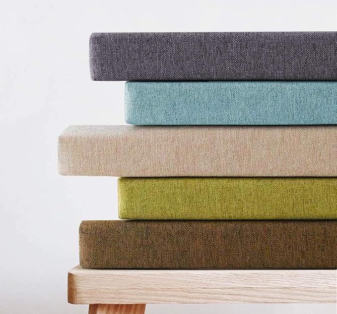 jHuanic Bench Cushion Indoor Outdoor 100/120/200cm,5cm Thick Garden