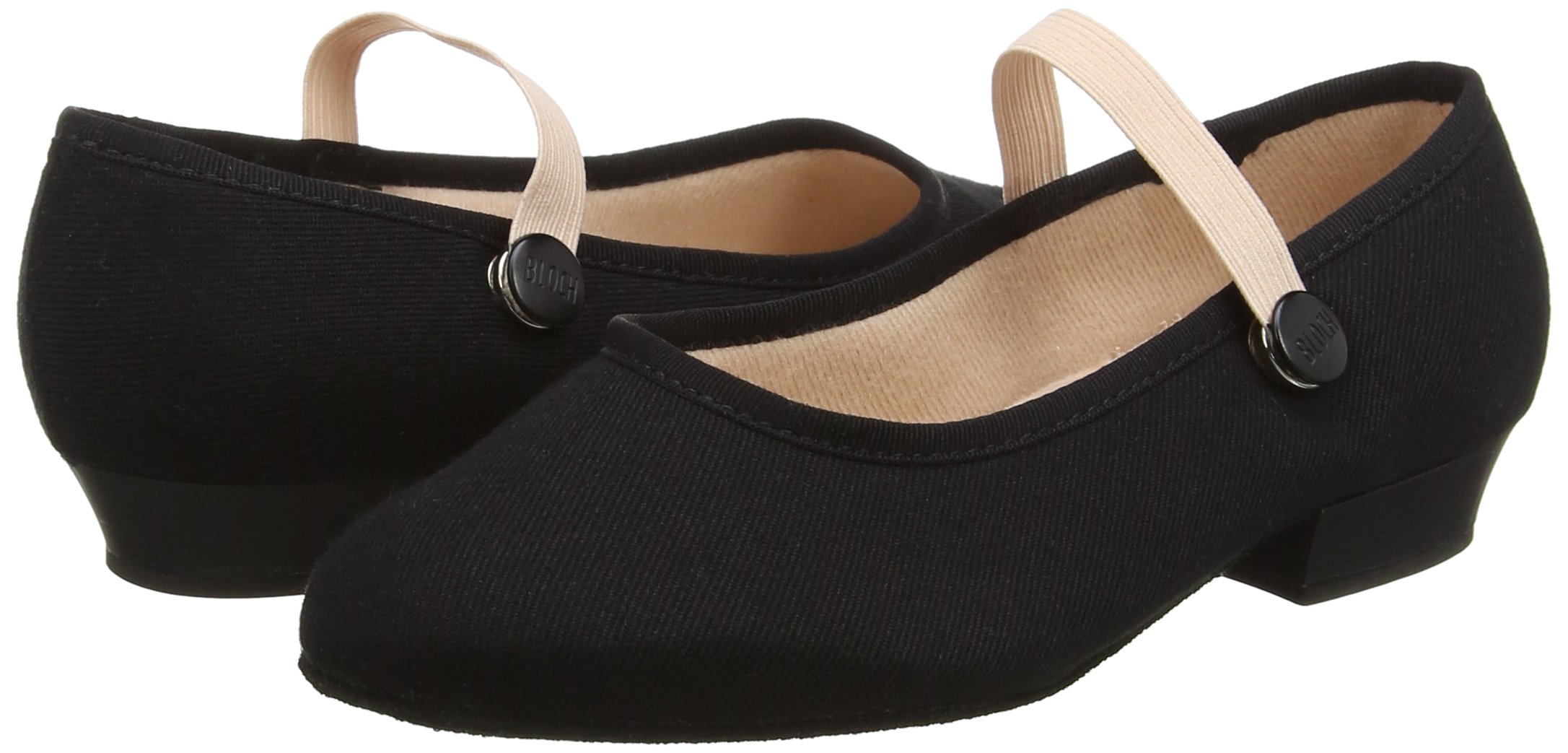 Bloch Accent Canvas, Zapatos de Jazz Niñas