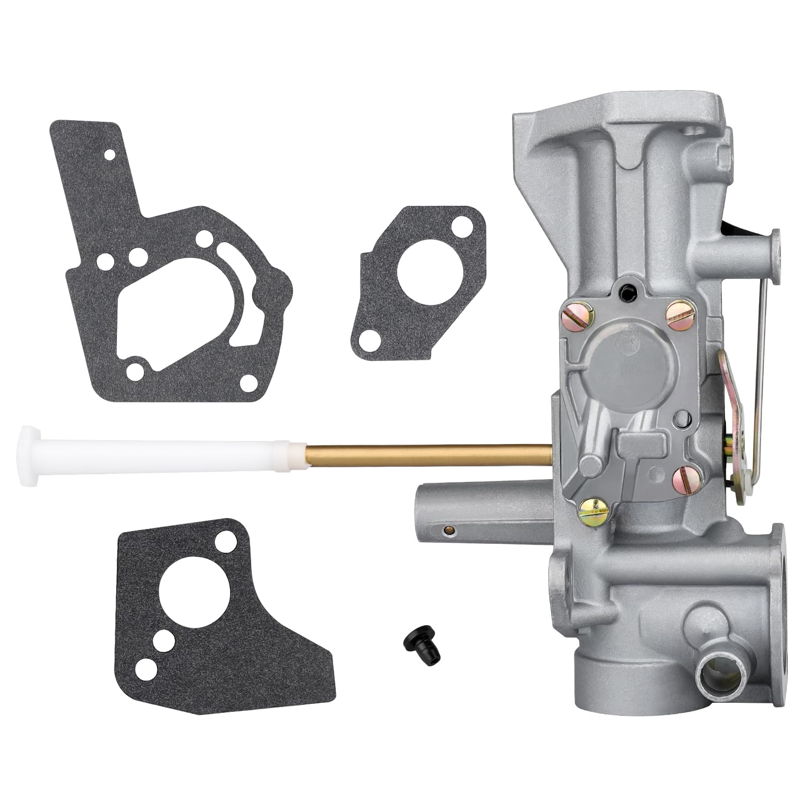 LOCOPOW 498298 Set di guarnizioni del carburatore per B&S 692784 495426 495951 492611 490533 112202 112212 112231 2-Series 5H P Motori (Silver1)
