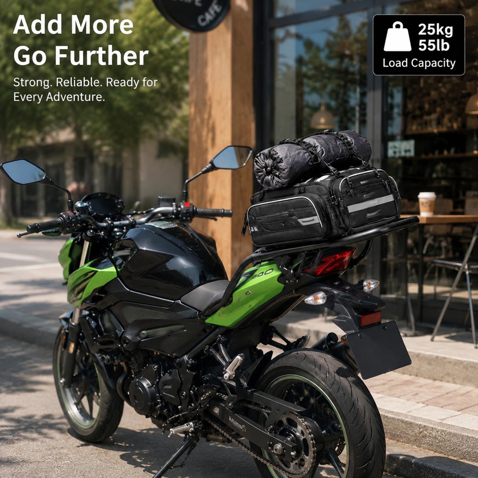 Amazon.com: for Kawasaki Ninja 400 Z400 Heavy Duty Motorcycle Rear