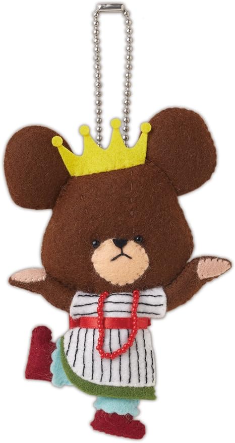 Amazon サンフェルト 手作りキット くまのがっこう Kg 5 ジャッキーのおたんじょうび カットフェルトキット 通販