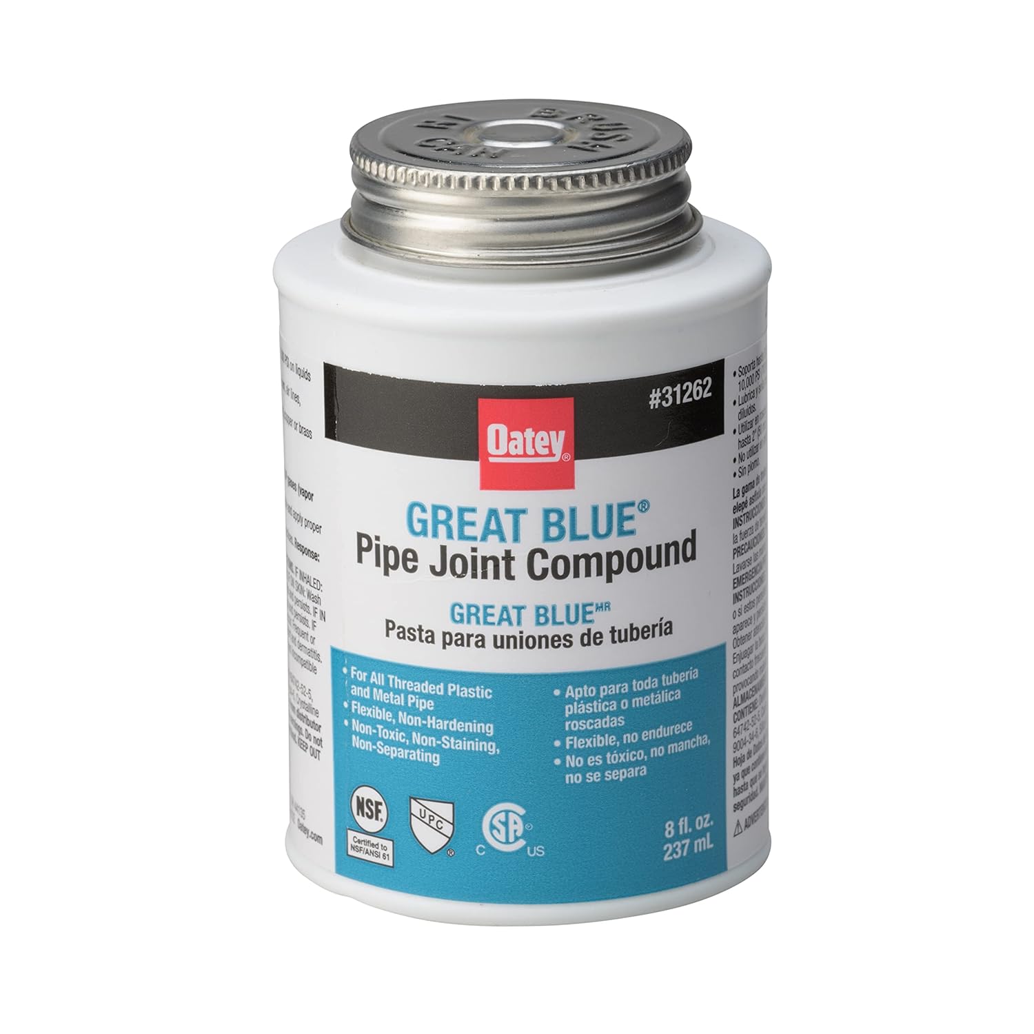 Oatey 31262 Great Blue Pipe Joint Compound, 8 fl.Ounce Amazon.in