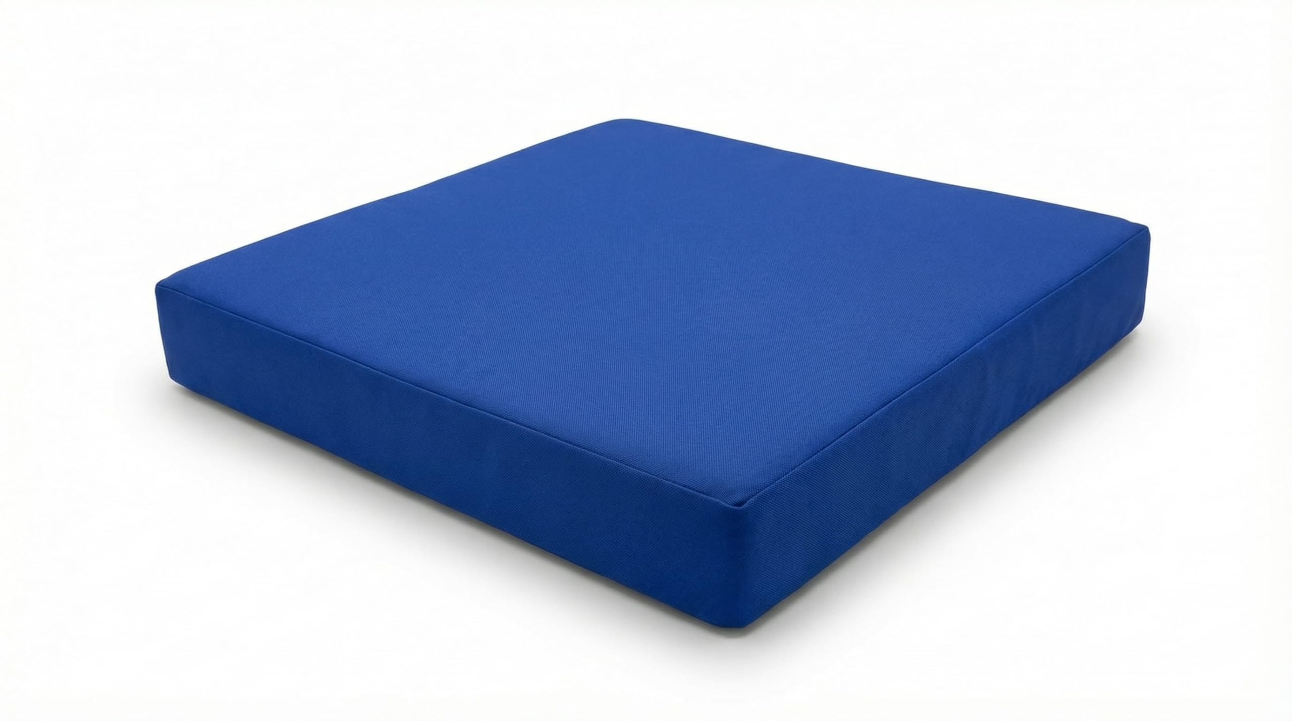 Steexu Waterproof Seat Pad Indoor & Outdoor Garden Rattan Furniture Foam Pad with Removable Zipper Cover 4cm Thickness (Royal Blue, 38 x 38 cm / 15" x 15")