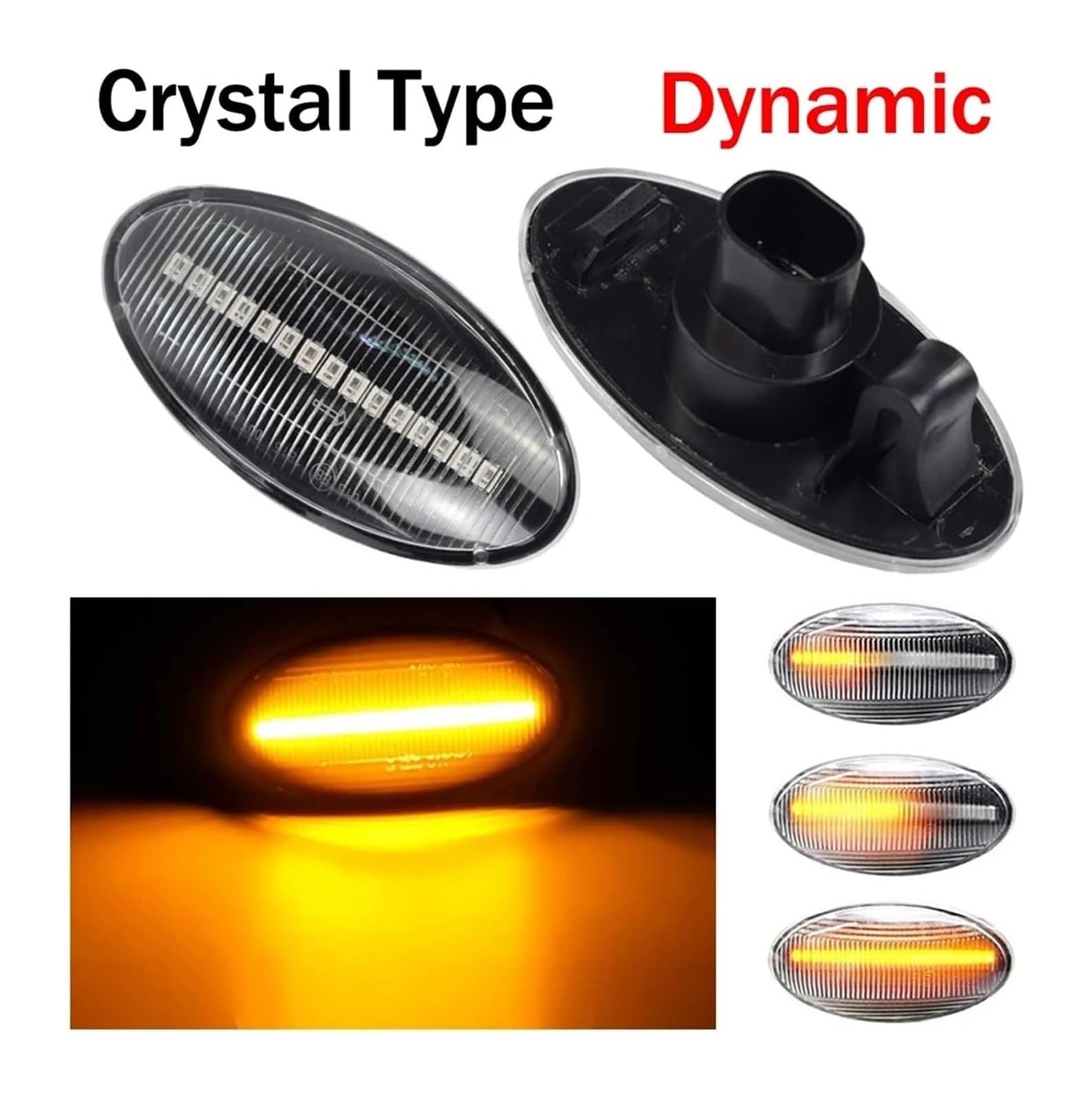 Clignotant Rétroviseur Pour Suz&uki APV Pour Grand Pour Vitara Pour Arena Pour Ignis Pour Jimny 2005-2024 2 Pièces LED Feux Voiture Clignotants Rétroviseur Latéral