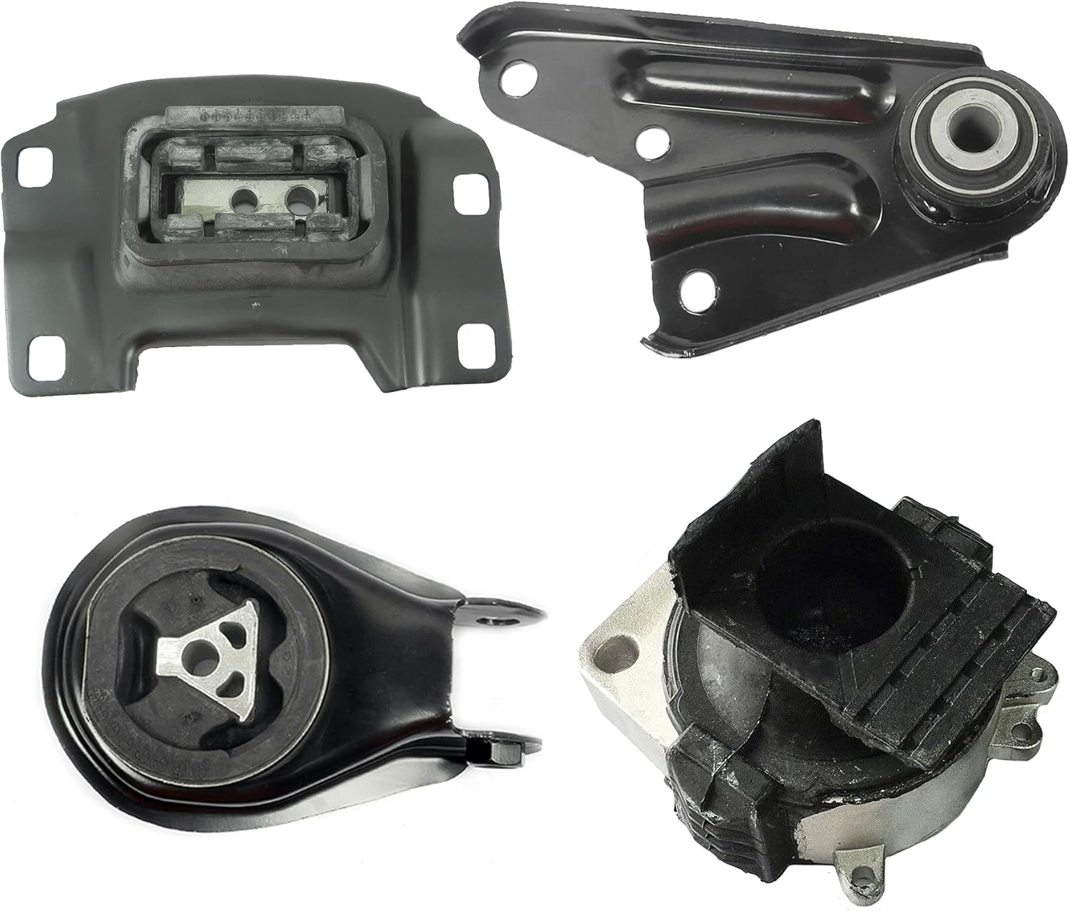 ADVANCE IGNITION Engine Motor and Automatic Transmission Mount Compatible with Mazda 10-15 3, 3 Sport, 5 2.5L Set 4PCS A4436 A4405 A4418 A4421 2010 2011 2012 2013 2014 2015