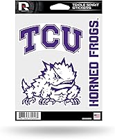 Vista 32 de Rico Industries NCAA - Lámina de adhesivos triple diseño de Alabama