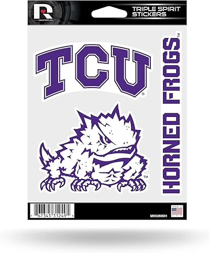 Miniatura 33 de Rico Industries NCAA - Lámina de adhesivos triple diseño de Alabama