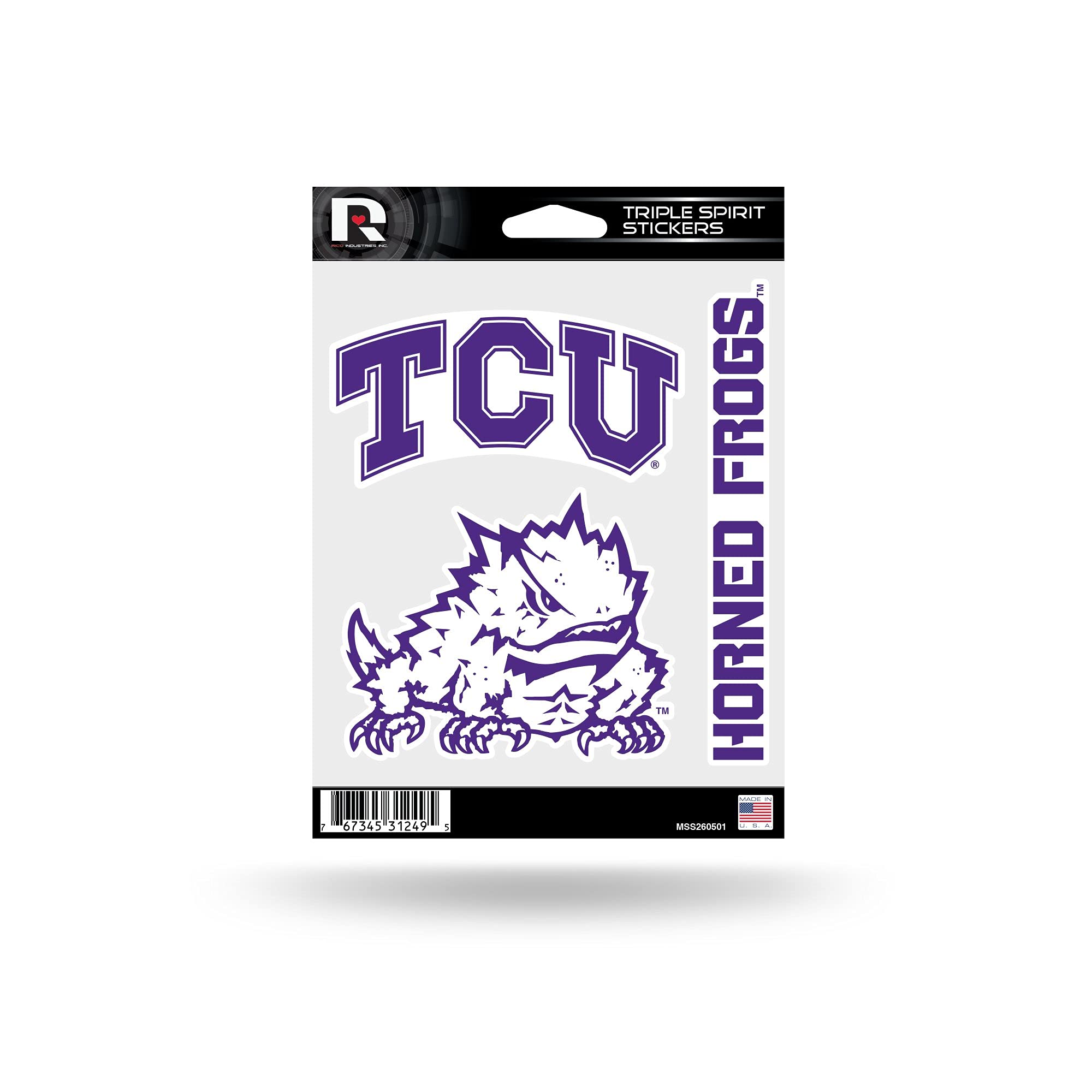 Rico Industries NCAA Alabama Design Triple Sticker Sheet