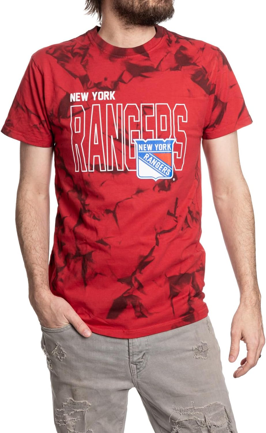 Calhoun NHL Surf & Skate Mens Crystal Dyed Short Sleeve Crewneck T-Shirt