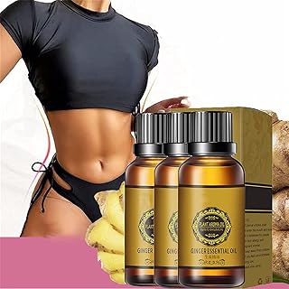 2023 Upgrade Lymphdrainage Detox Herbal Oil, Ginger Oil for Men and Women Weight Loss Belly Fat, Belly Drainage Ginger Oil,Natural Essence Relaxing Massage Fluid Herbal Massage Oil