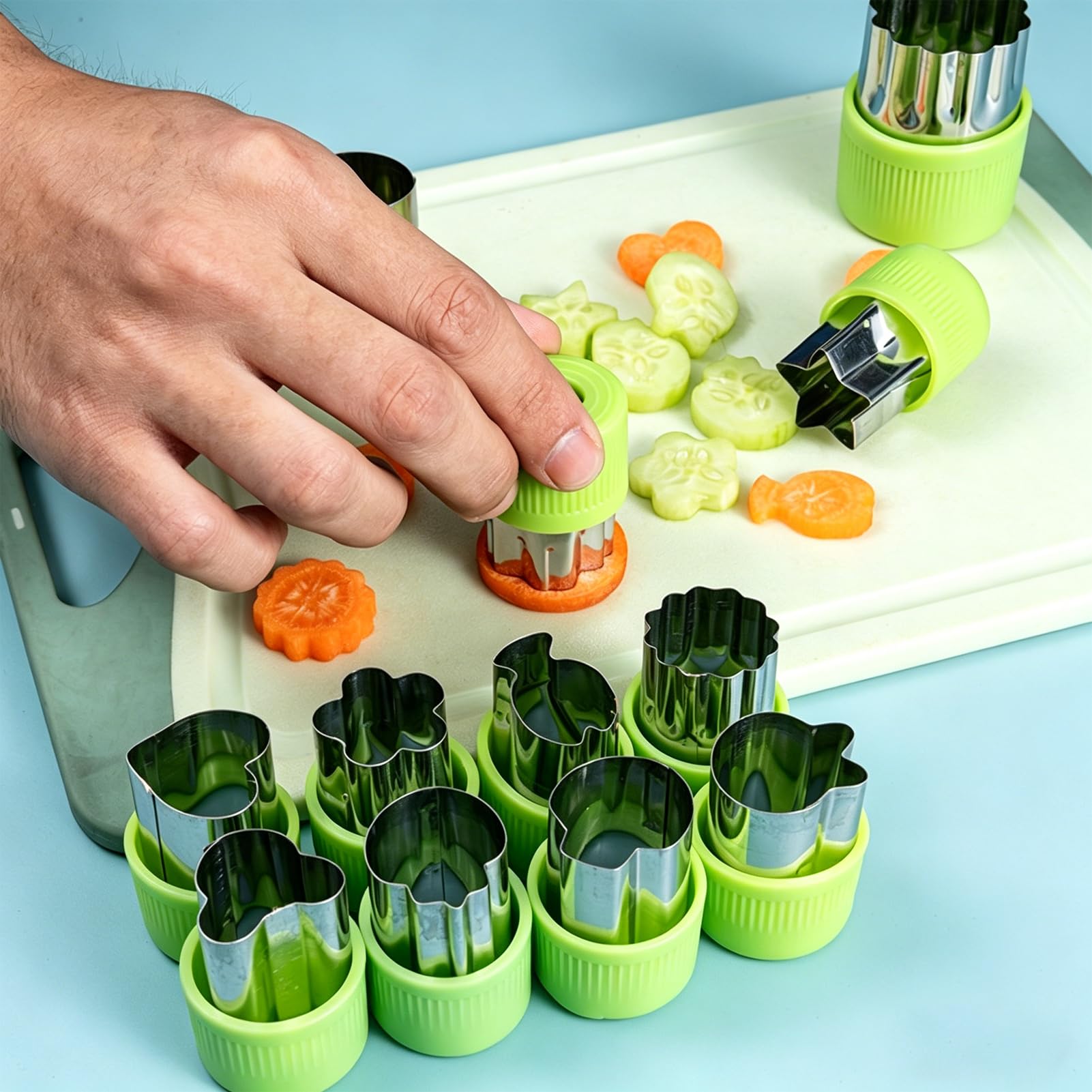 marmeladengläser 50 ml Vitrea 100x Mini - mit Deckel Weiß TO 43 - kleine Einmachgläser zum befüllen mit Schraubdeckel - Schraubgläser - leere Gläser für Marmelade Gartentisch Metalltisch Rostoptik Rechteckig