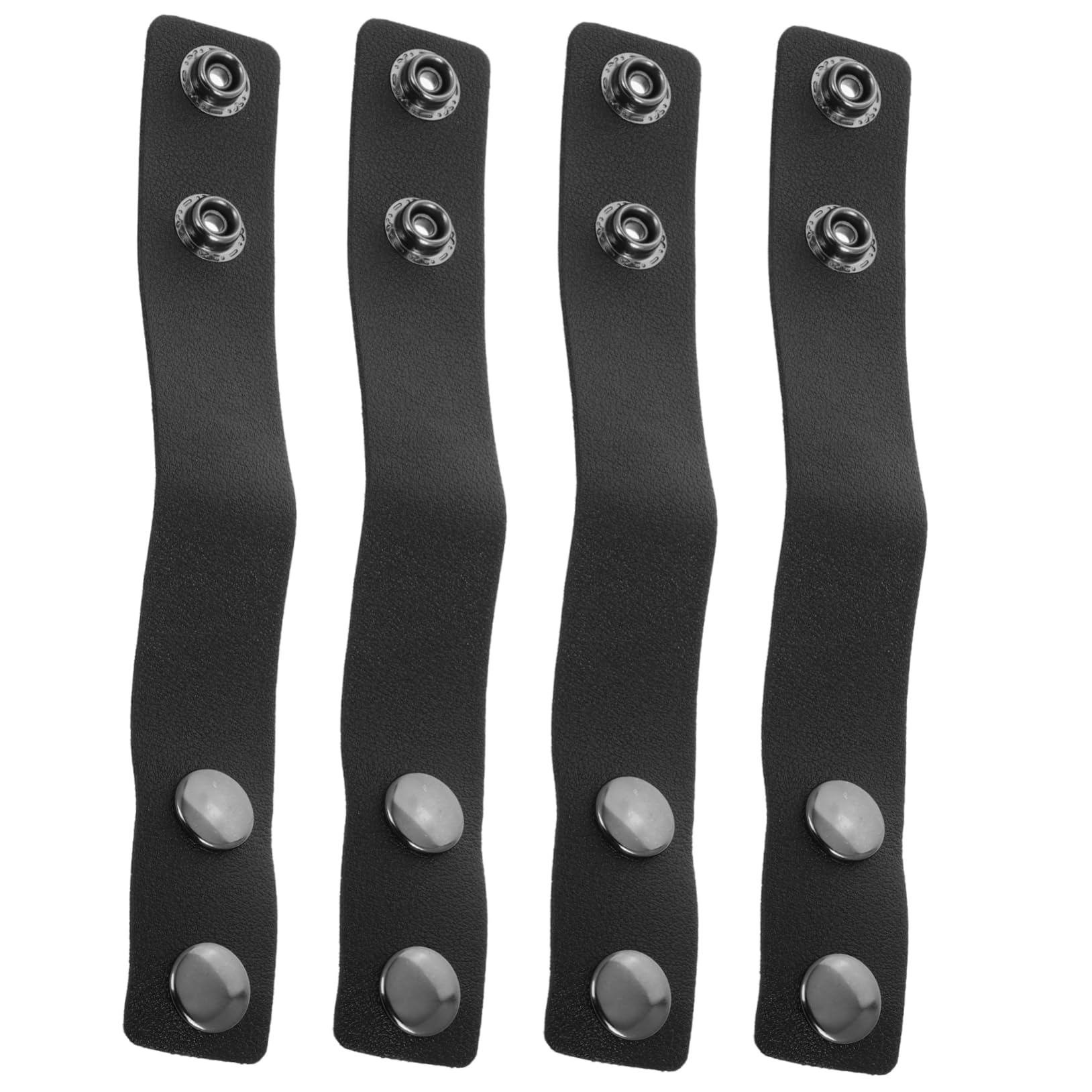 BESPORTBLE Belt Buckles 4 Pack Elastic Loop Holders Belt Fasteners Outdoor and Duty Use Retainer Clips for Pants