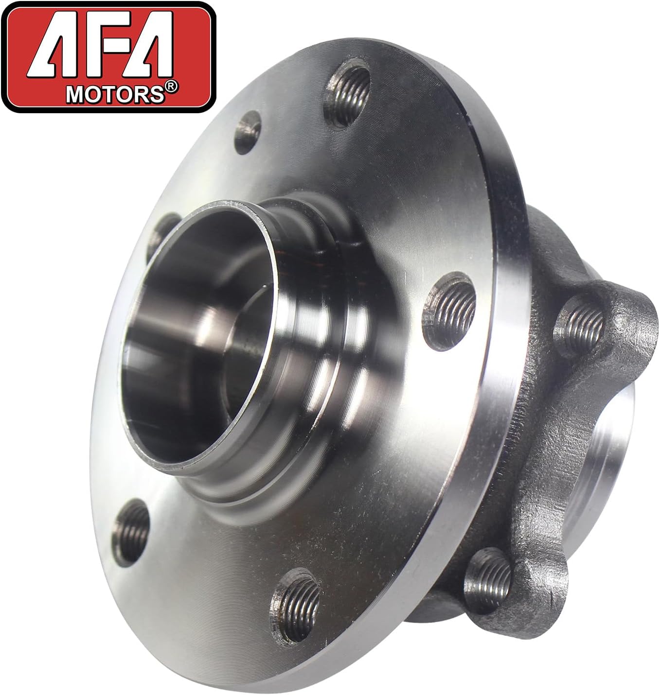 513253 Front Wheel Bearing Hub Assembly 5-Lug for Audi A3 Q3 TT Quattro, Volkswagen Beetle CC EOS Golf CTI Jetta Passat R32 Babbit Tiguan Hub Bearing Assembly 2Pcs