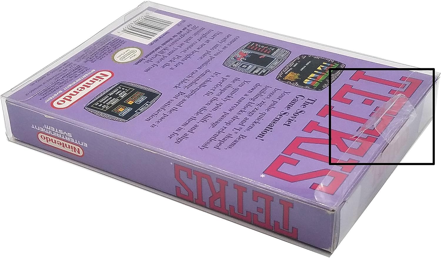 Link-e : 20 X Boitier de Protection en Plastique Compatible avec Boite de Jeu sur Console Nintendo NES Entertainment System