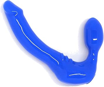 FEELDOE ® Dildo doble sin correa de silicona delgada (sin ...