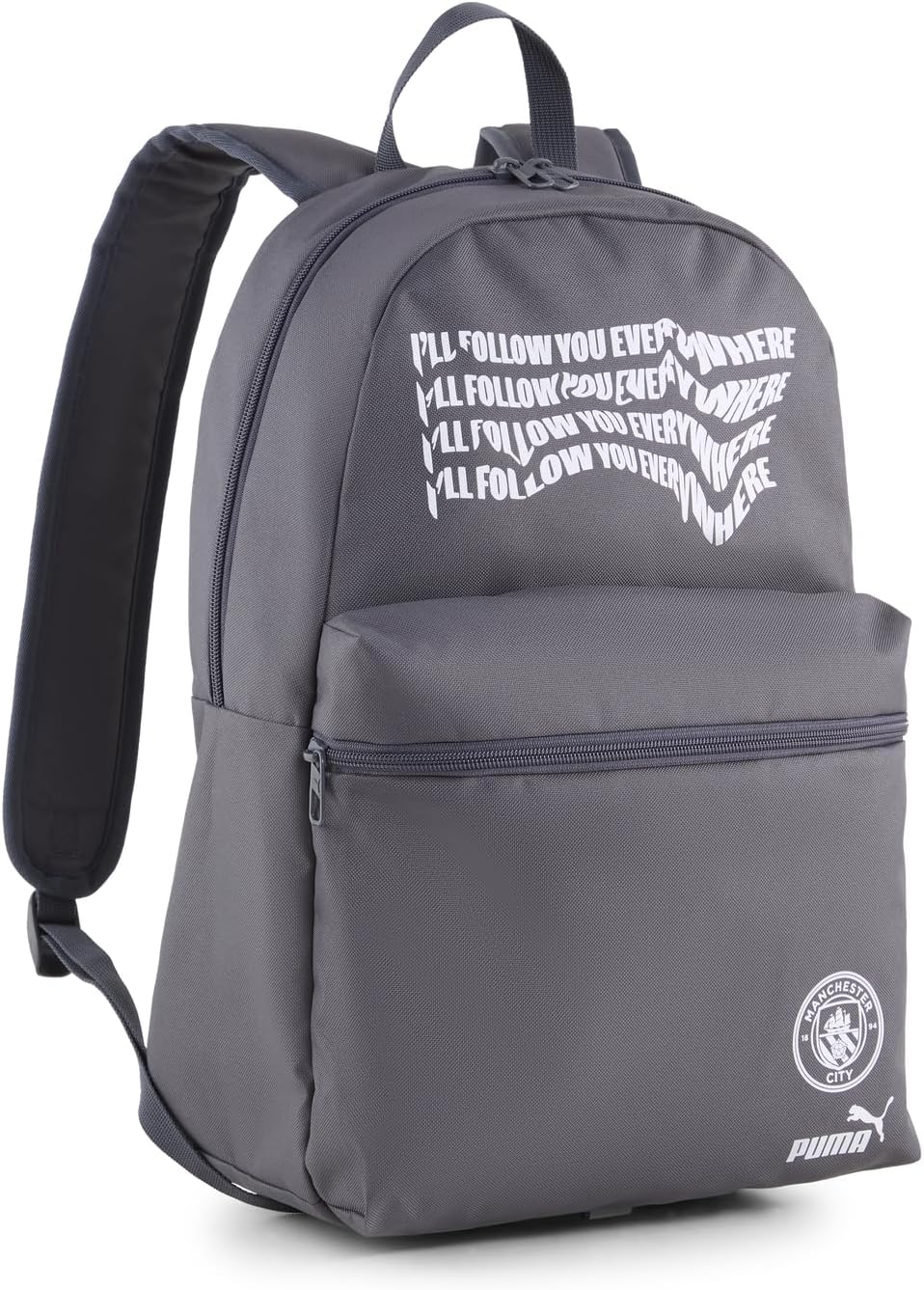 Manchester City Essentials Backpack- Grey - One Size