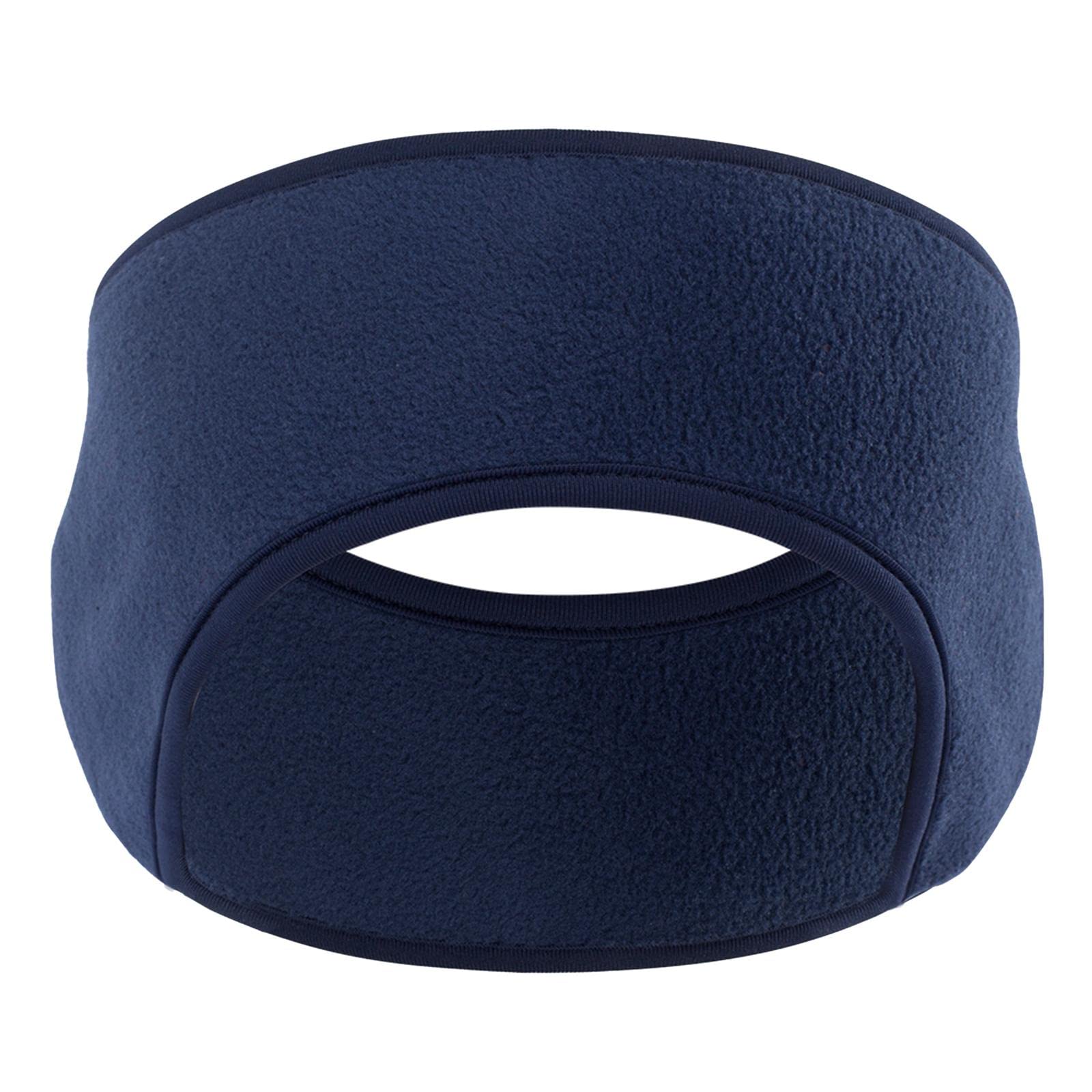 calandis CALANDIS™ Fleece Ear Warmers Headband, Thermal Ear Muffs Warmers Elastic Navy Blue | Mens Accessories-picture-45