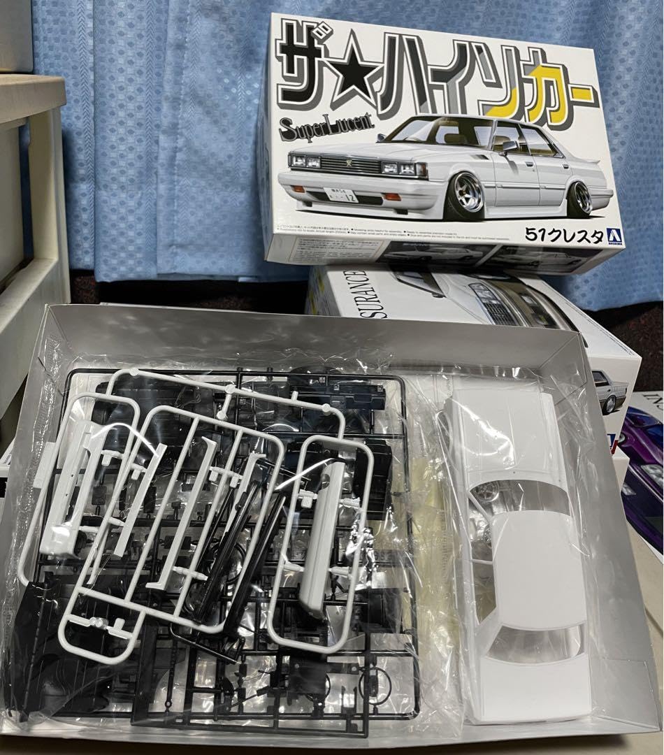 アオシマ　1/24 ザ★ハイソカー　GX51クレスタ Amazon.co.jp: アオシマ 1/24 ザ・ハイソカーSP GX51 クレスタ