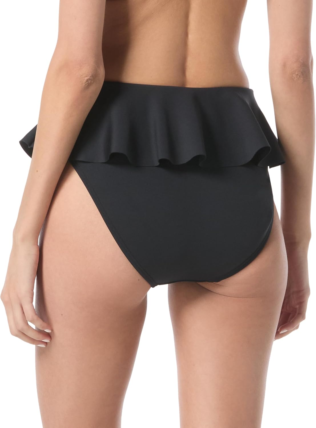 Vince Camuto Women's High Leg Skirted Bikini Bottom