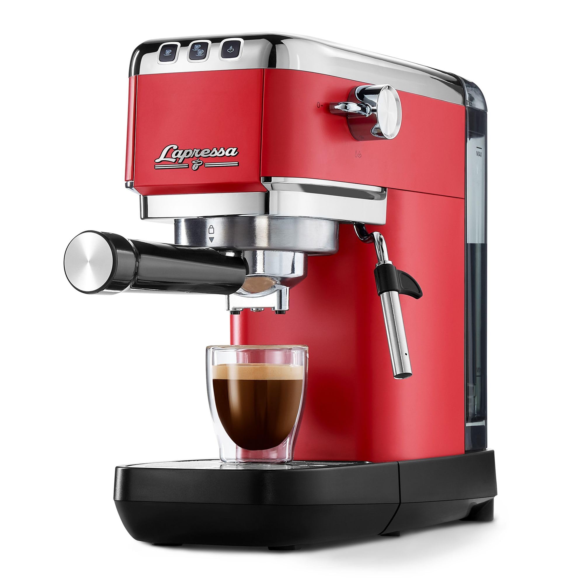 Tchibo Siebträger Espressomaschine Lapressa – rote Ausführung