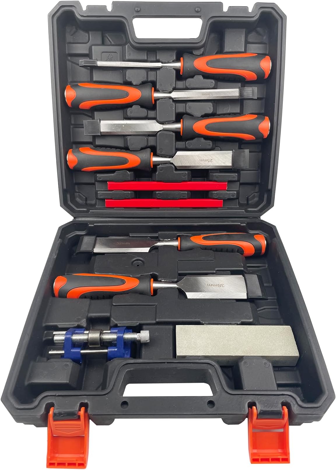 HAWERK Wood Chisel Sets Wood Carving Chisels with Premium Wooden Case