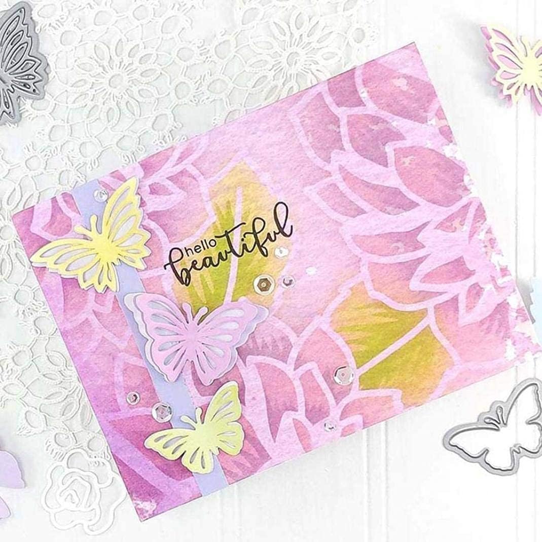 Mothcattl Cutting Dies,Butterfly Metal Cutting Dies Card Making Emboss ...