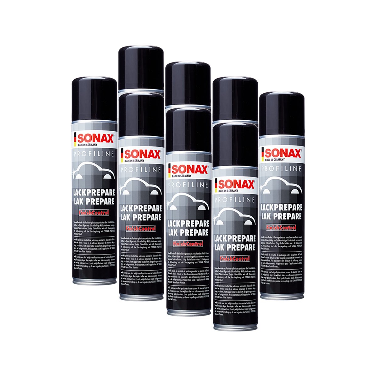 Sonax 02373000 Profiline Lackprepare Finishcontrol Lackpflege 400Ml 8X